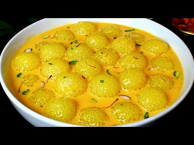 Sabudana rasmalai